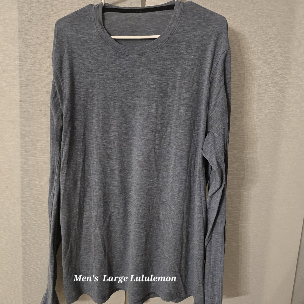 lululemon athletica Gray Long Sleeve Tee Soft Knit Crewneck